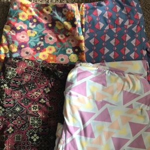 4 Lularoe TC Tall and Curvy Leggings
